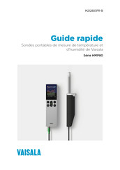 Vaisala HMP80 Serie Guide Rapide