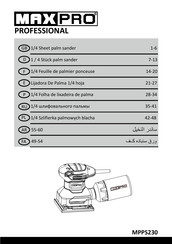 MaxPro PROFESSIONAL MPPS230 Manuel D'instructions