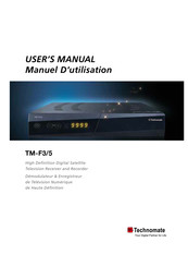 Technomate TM-F3/5 Manuel D'utilisation