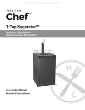 Master Chef Kegerator 399-6488-6 Manuel D'instructions