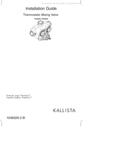 Kallista P29508 Guide D'installation