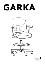 IKEA GARKA Serie Mode D'emploi