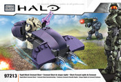 Mega Bloks HALO Rapid Attack Covenant Ghost Mode D'emploi