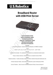 U.S.Robotics USR8001 Guide D'installation Rapide