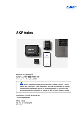 SKF Axios Manuel De L'utilisateur