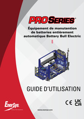 EnerSys Battery Bull Electric Guide D'utilisation