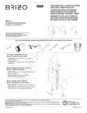 Brizo TALO 63003LF Manuel D'installation