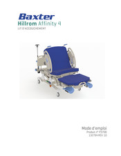 baxter Hillrom Affinity 4 Mode D'emploi