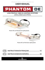 Hydrofarm PHANTOM 55PHDE1TH1 Manuel D'instructions