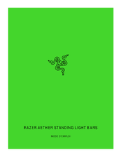 Razer AETHER STANDING LIGHT BARS Mode D'emploi