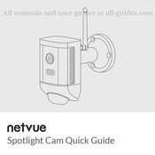 Netvue Spotlight Cam Guide Rapide