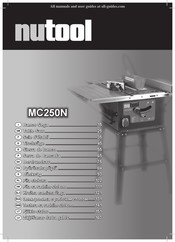 NUTOOL MC250N Mode D'emploi