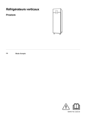 Electrolux Prostore Mode D'emploi