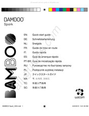 Bamboo Spark Guide De Mise En Route