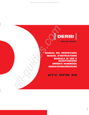 Derbi ATV DFW 50 Manuel D'instructions