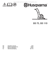 Husqvarna BS 75 Manuel D'utilisation