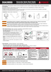 iPower SUA3800i Guide De Démarrage Rapide