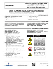 Emerson White-Rodgers 50M56U-751 Instructions D'installation