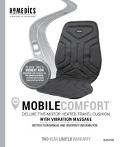 HoMedics MOBILE COMFORT TA-VC250H Manuel D'instructions