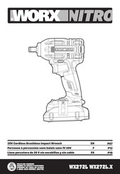 Worx Nitro WX272L Mode D'emploi