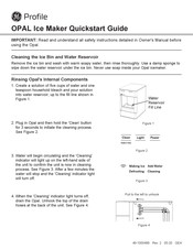 GE Profile OPAL Guide De Démarrage Rapide