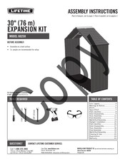 Lifetime 60250 Instructions D'assemblage