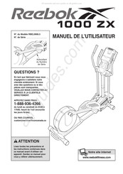 Reebok 1000 ZX Manuel De L'utilisateur