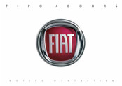 Fiat B-SEDAN 2018 Notice D'entretien