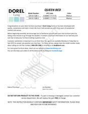 DOREL Living DA1011QB-2 Instructions De Montage