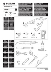 Suzuki 990D0-18K00-060 Instructions De Montage