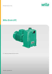 Wilo Drain LPC Serie Notice De Montage Et De Mise En Service