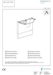 Pressalit Care R4828 Notice De Montage