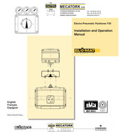 Emerson EL-O-MATIC POSIFLEX F20 Manuel D'installation Et D'utilisation