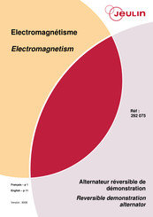 Jeulin 292 075 Mode D'emploi