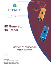 Depaepe HD Generator Notice D'utilisation