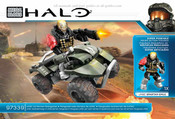 Mega Bloks HALO UNSC All-Terrain Moongoose Mode D'emploi