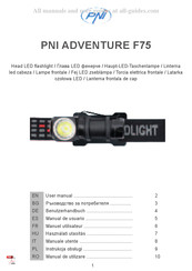 PNI ADVENTURE F75 Manuel De L'utilisateur