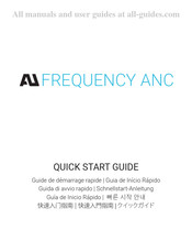 AUSounds FREQUENCY ANC Guide De Démarrage Rapide
