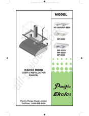 Pacific Ekolos PR-3330 Manuel D'installation