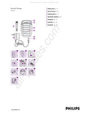 Philips Satinelle Massage HP6461 Mode D'emploi