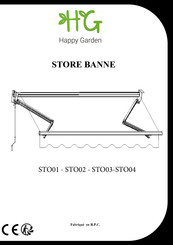 Happy Garden SAULE STO01 Instructions D'installation