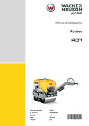 Wacker Neuson 5100006338 Notice D'utilisation