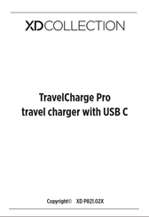 XD COLLECTION TravelCharge Pro Manuel D'instructions