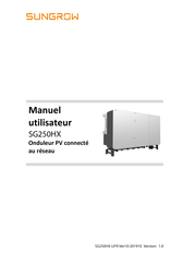 Sungrow SG250HX Manuel Utilisateur