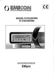 Emicon EMIpro Manuel D'utilisation Et D'entretien