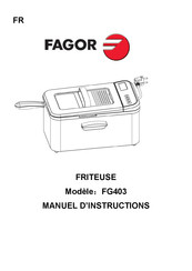 Fagor FG403 Manuel D'instructions