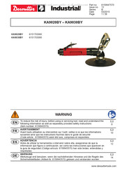 Desoutter KA9020BY Mode D'emploi