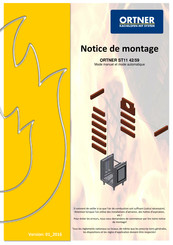 ORTNER ST11 42/59 Notice De Montage