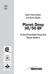 Sime Planet Dewy 50 BF Instructions D'utilisation