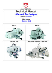 GRAVOGRAPH M40 Vice Manuel Technique